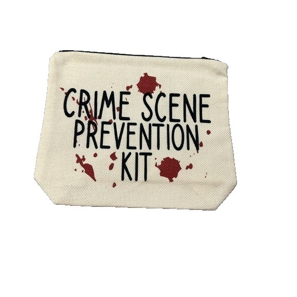 Handbags - NEW Zipper Pouch Bag makeup first aid etc crime scene